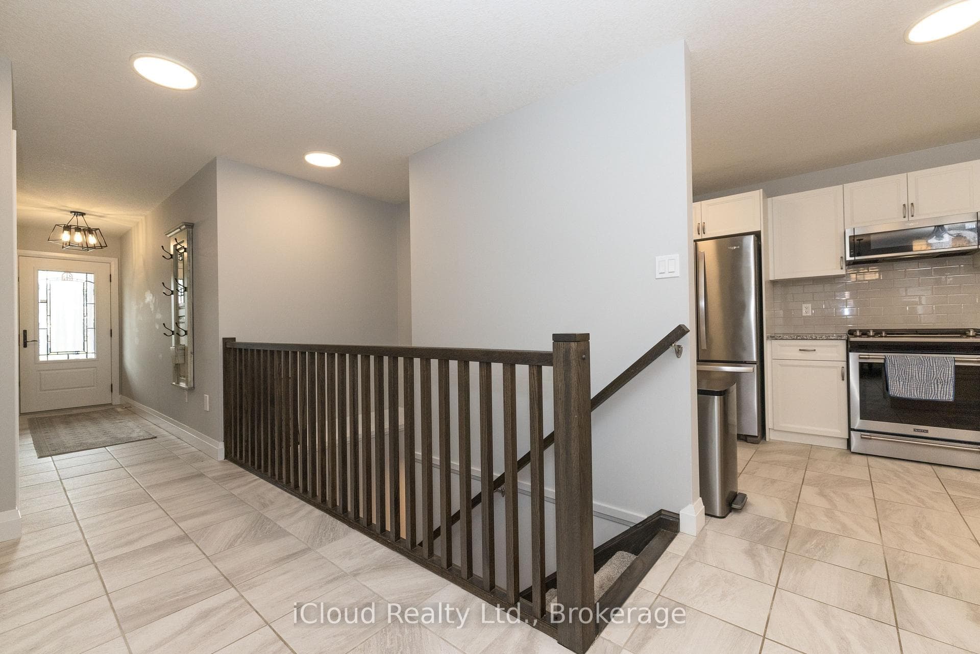 Stairs Leading to Finished Basement