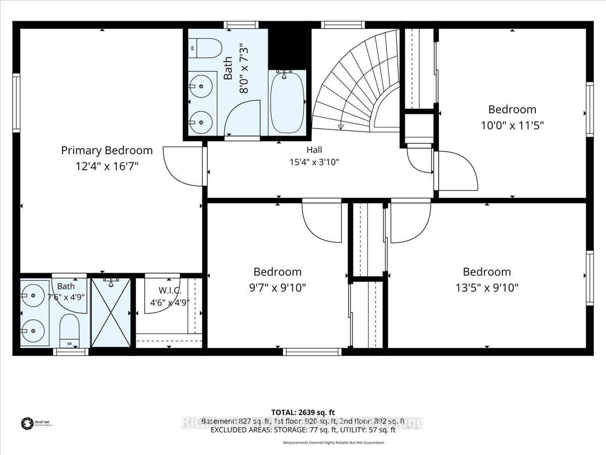 2nd Floor Plan