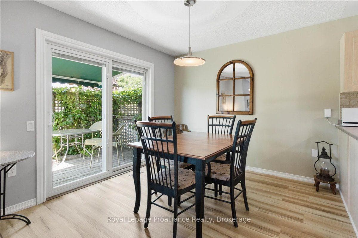 Walkout to private deck