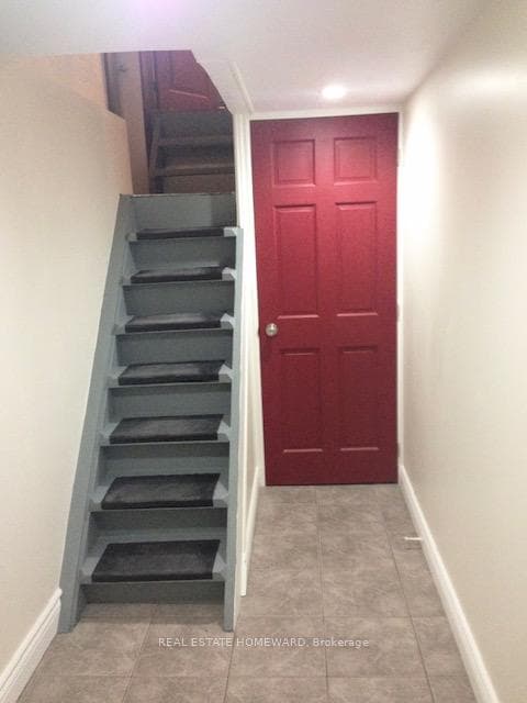 Stairs & Entry Door to Unit