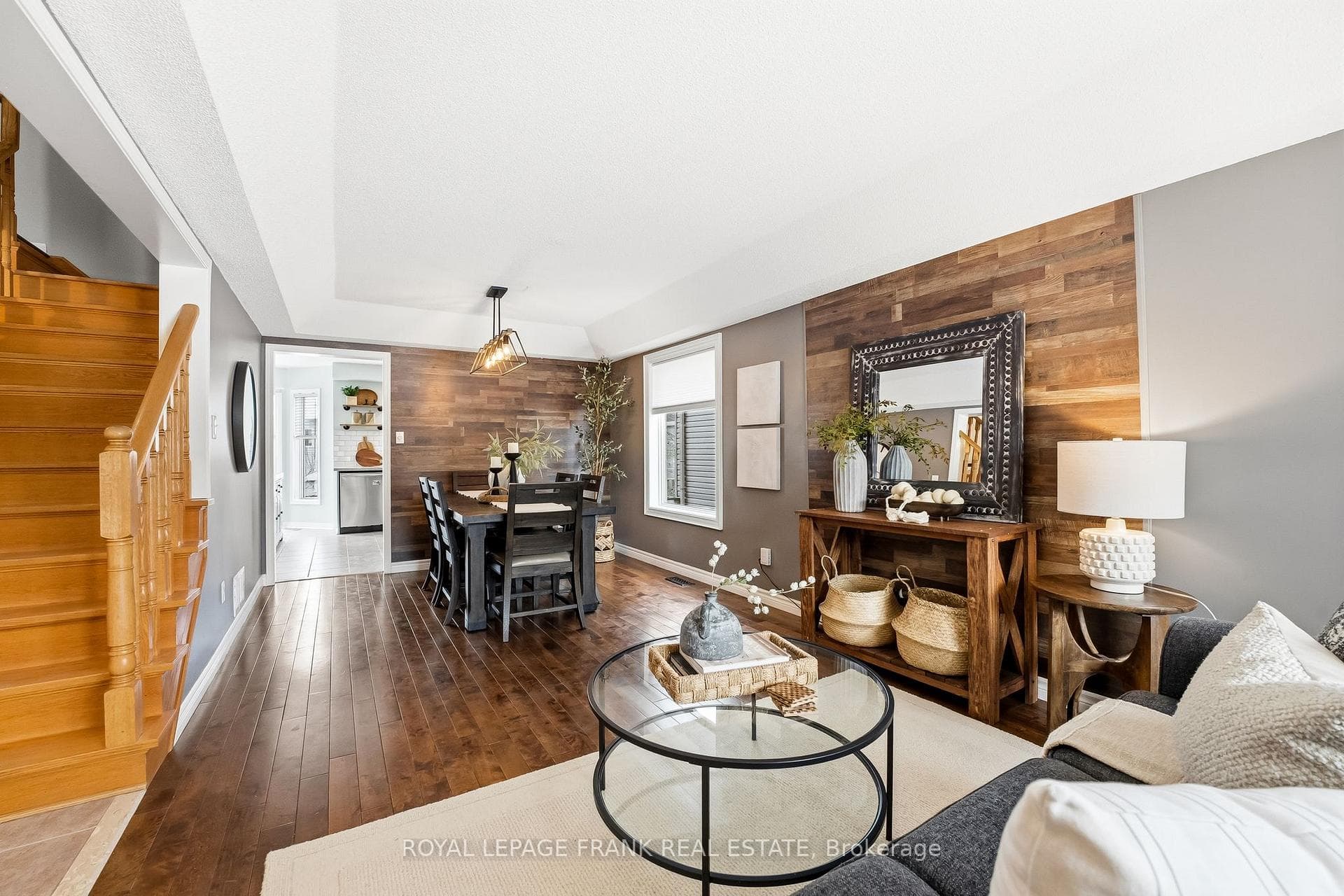Living Room and Dining Room