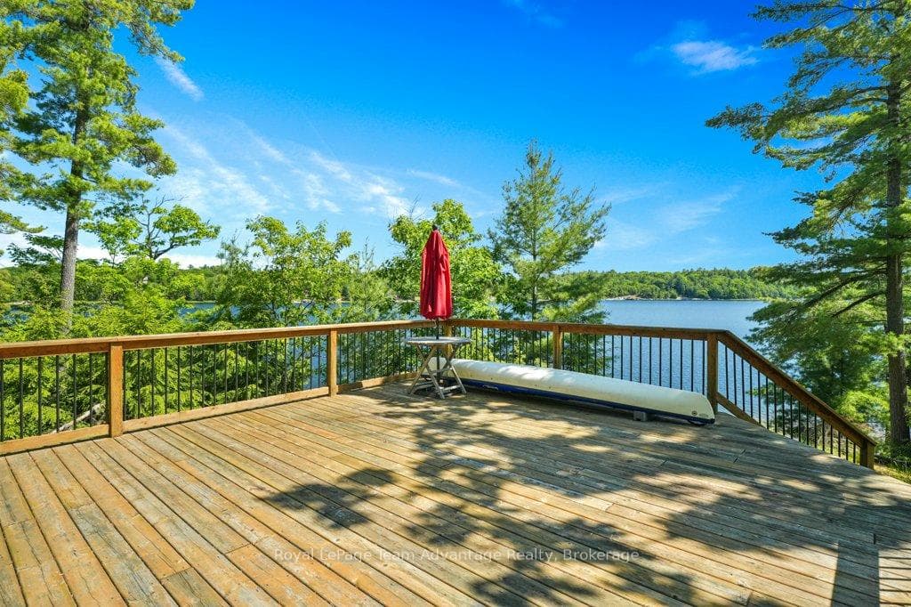 Deck with Beautiful View of Bay
