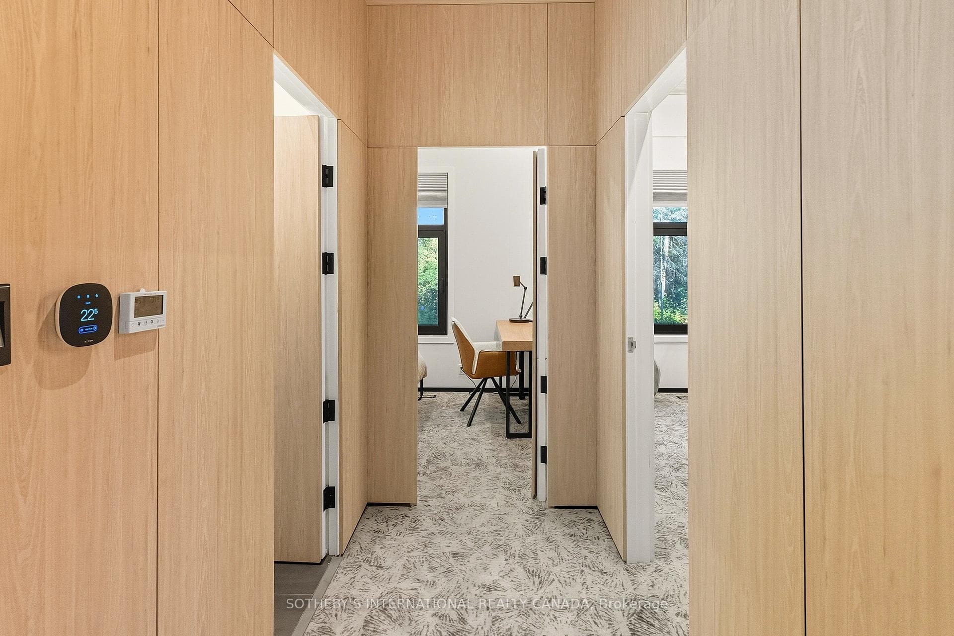 Guest Wing 2 Corridor with Open Doors