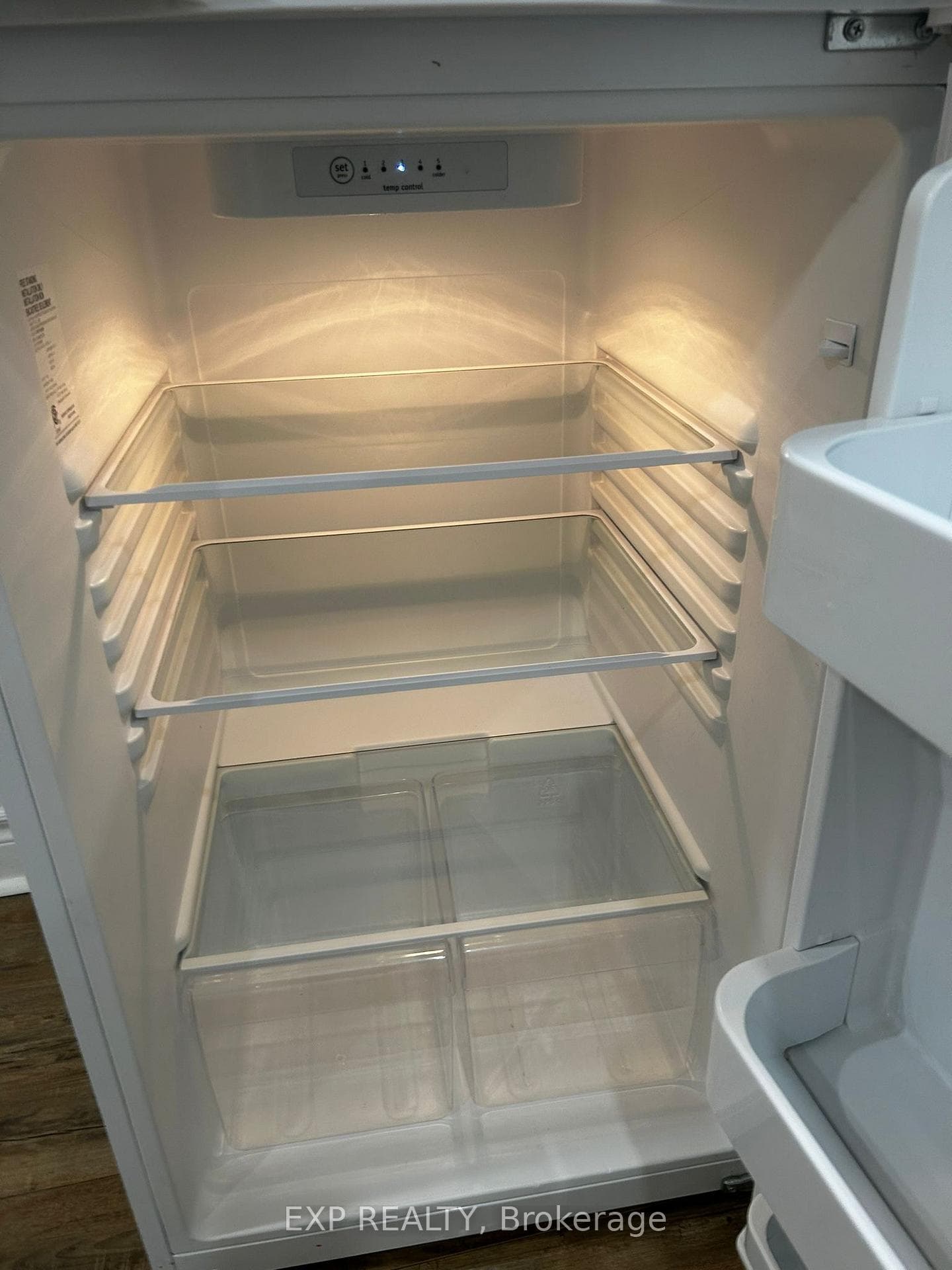 Full-size fridge