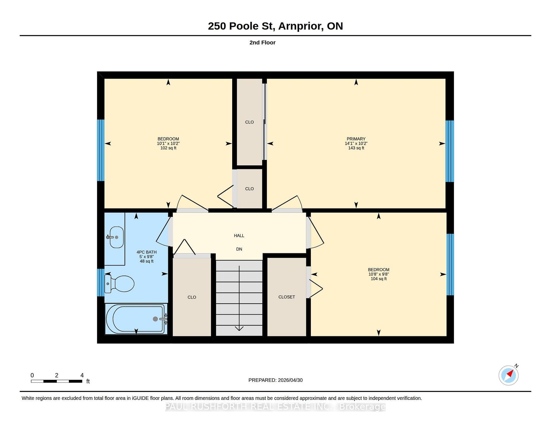 iGuide Floor Plan-Second Floor