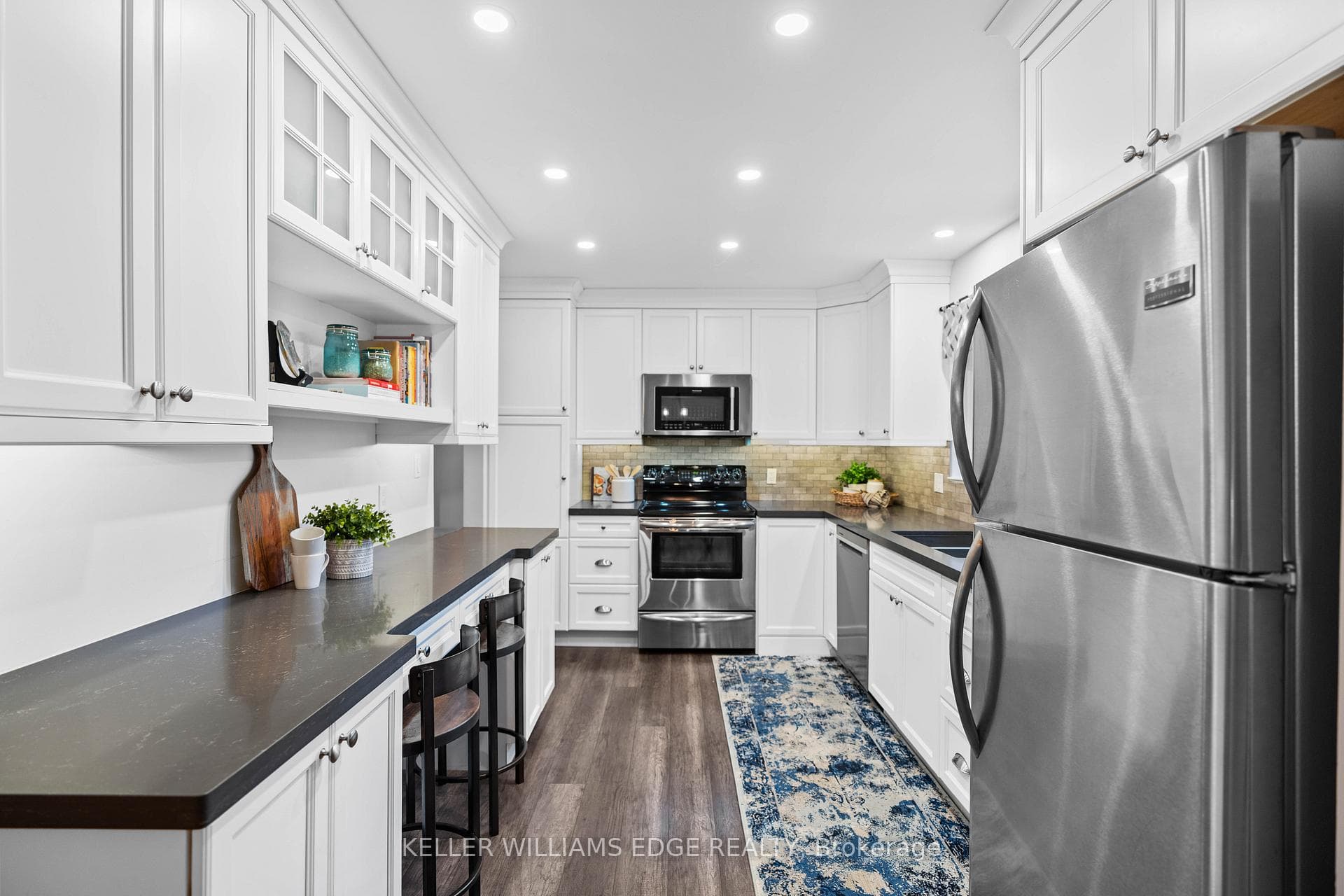 Renovated kitchen