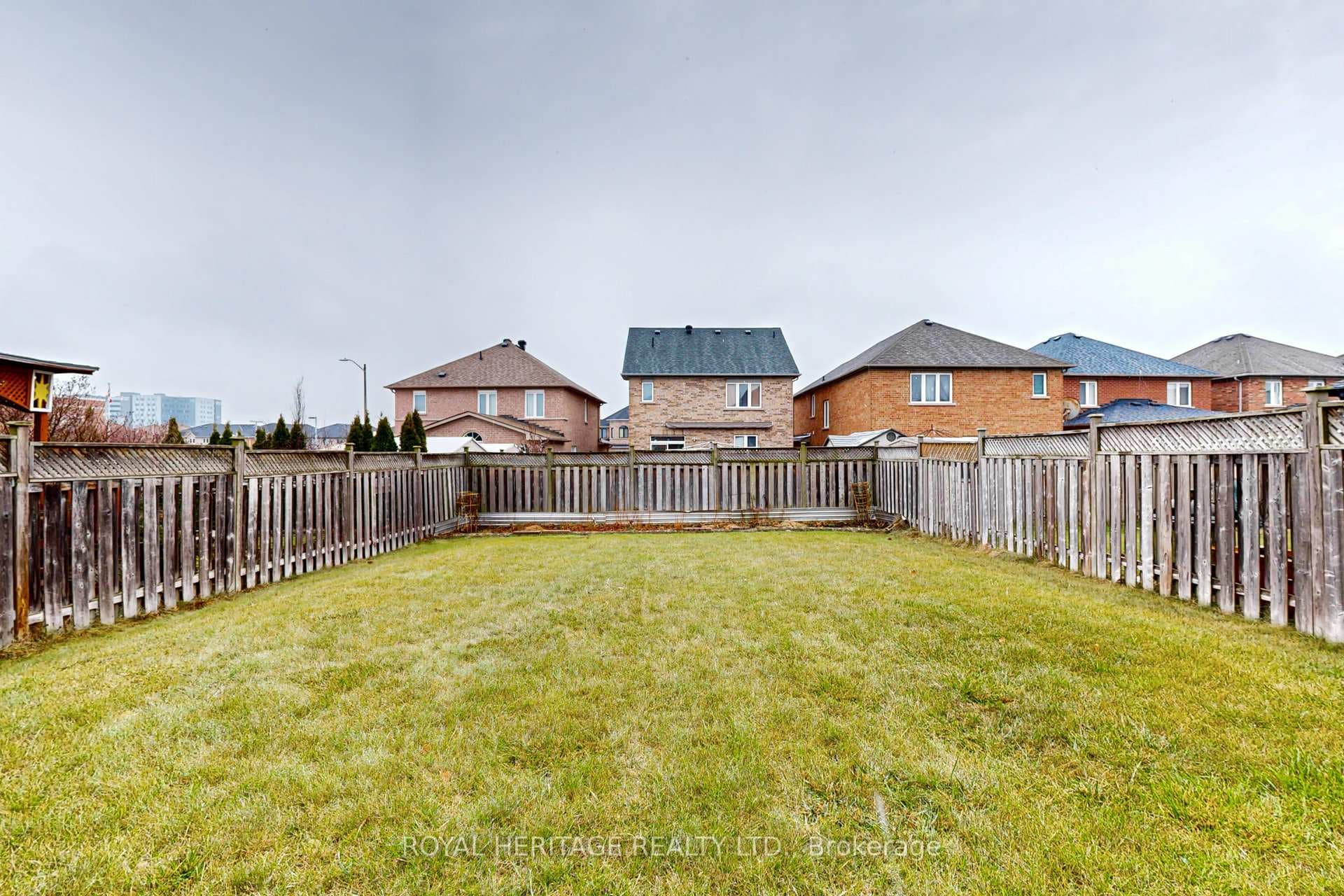 **South-Facing Backyard**