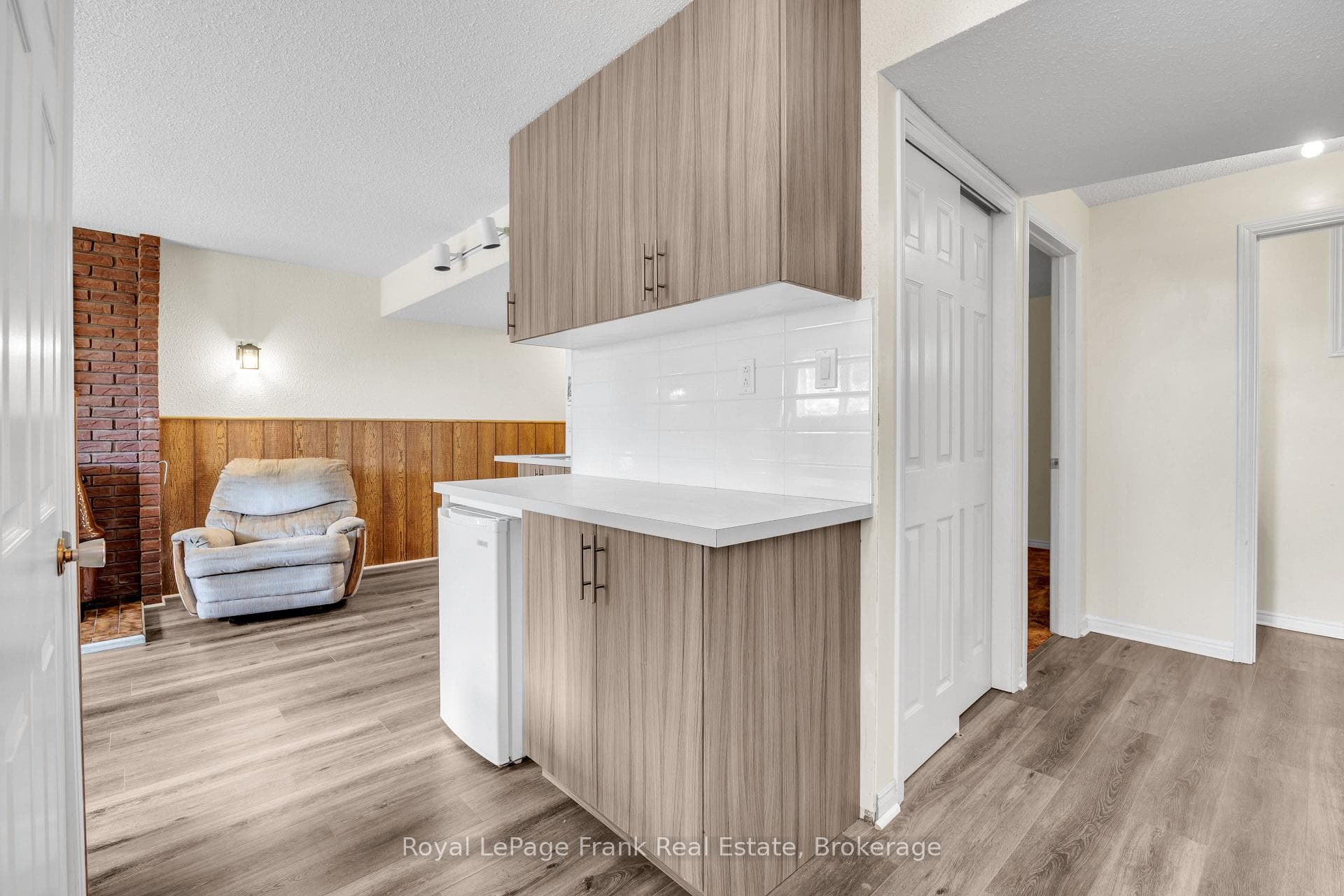 Rec room with kitchenette and separate entrance
