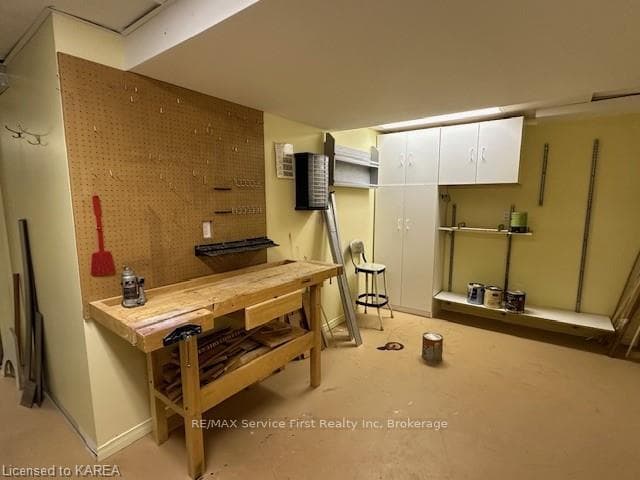 Workshop and Utility area