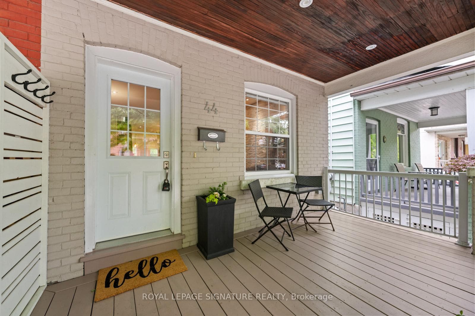Large covered front porch