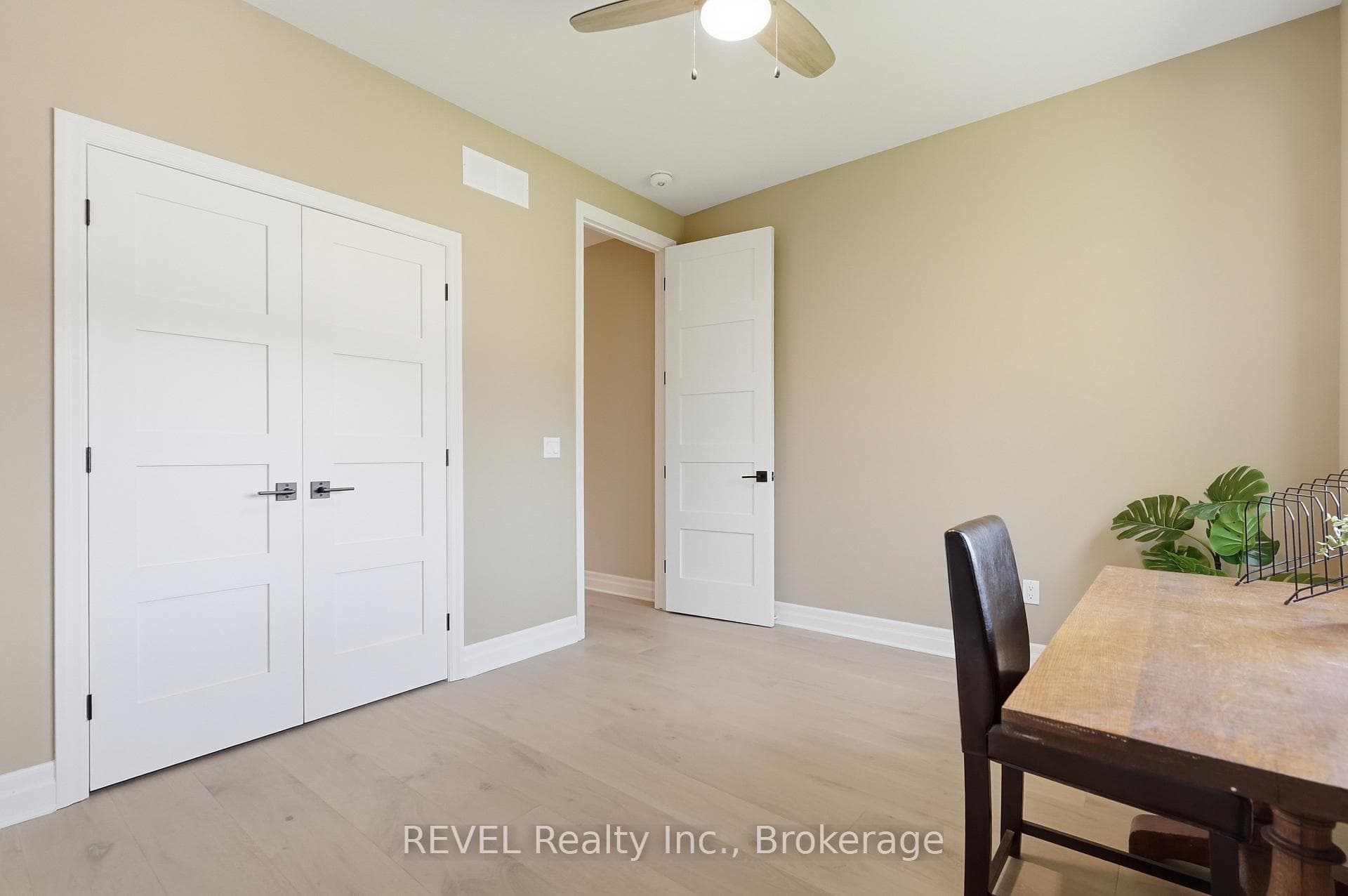 main floor office/3rd bedroom