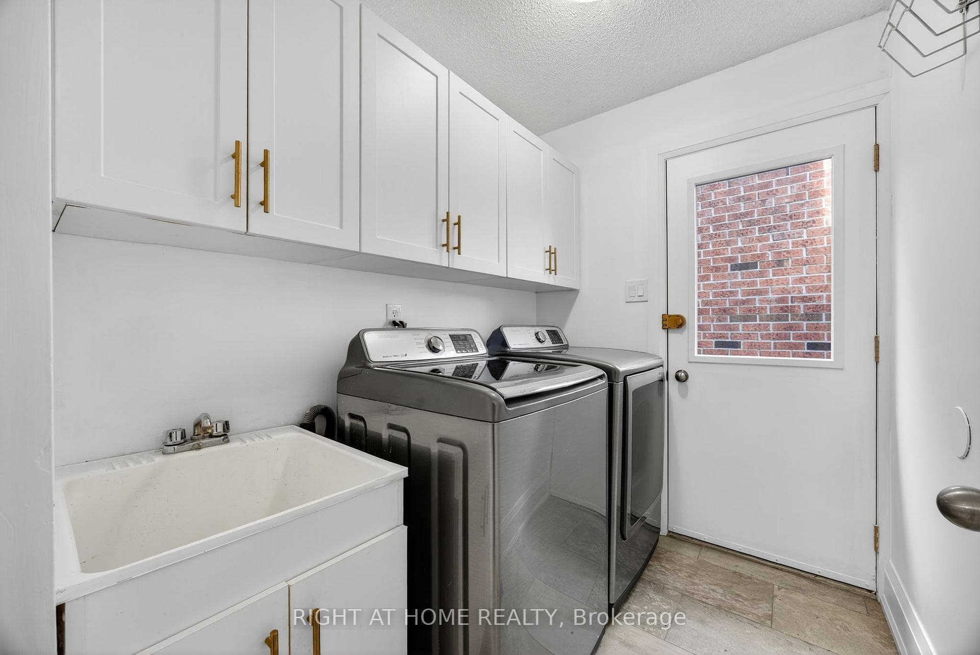 Main Floor Laundry with Garage Entry & Side Entry