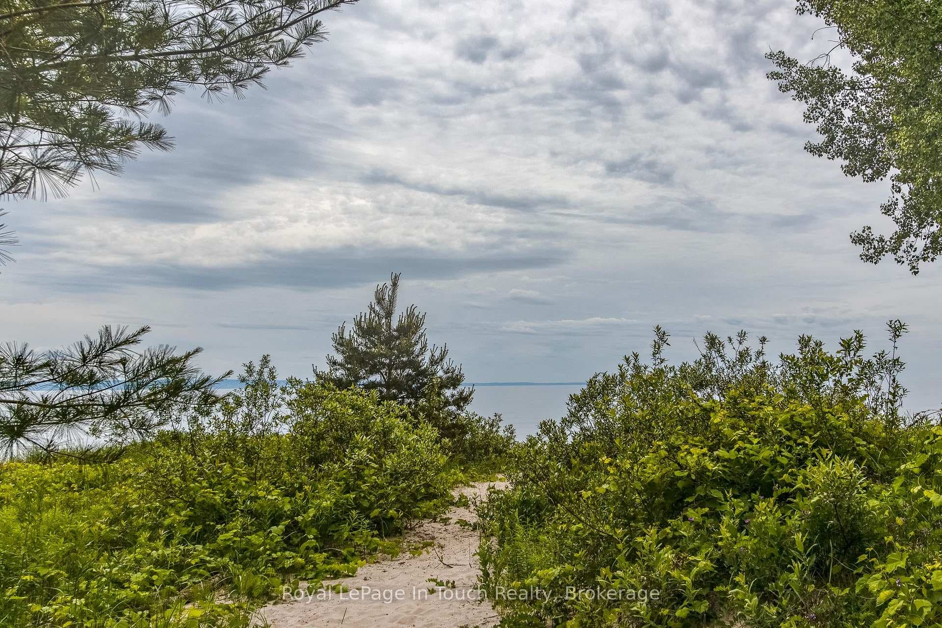 Nearby beach
