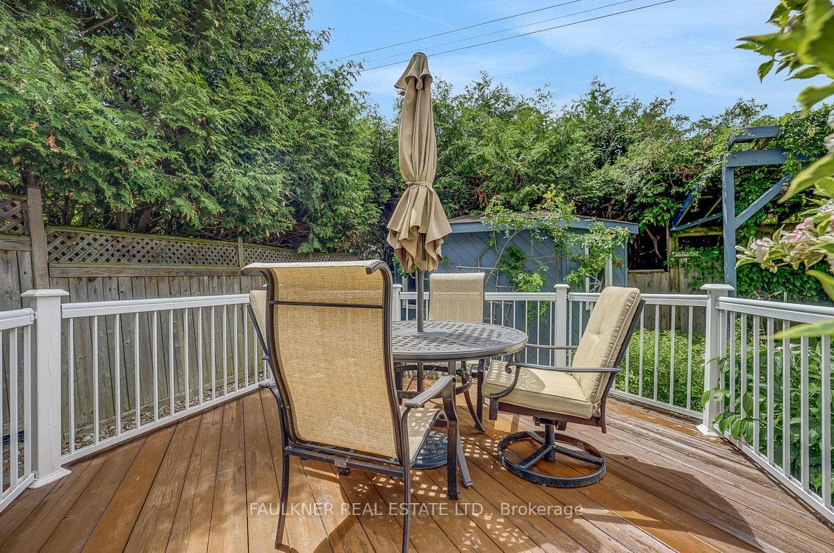Rear Garden with Deck