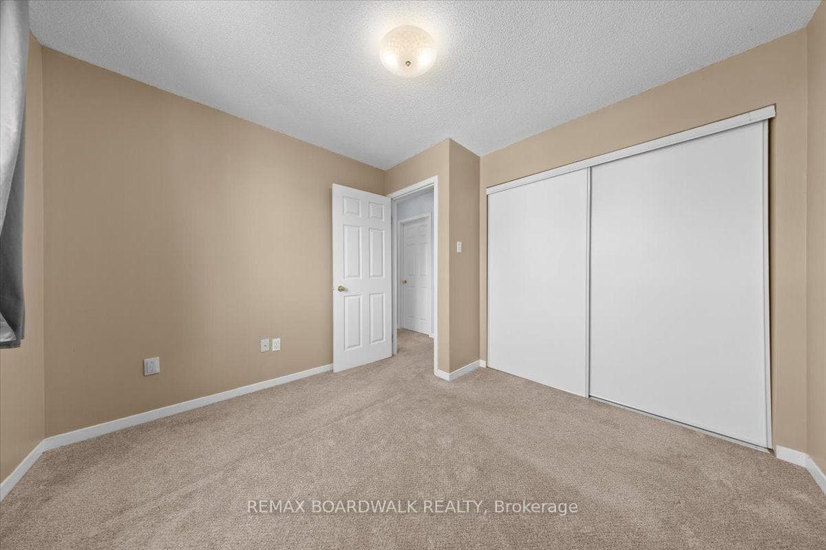 Nice size closet in this room as well.