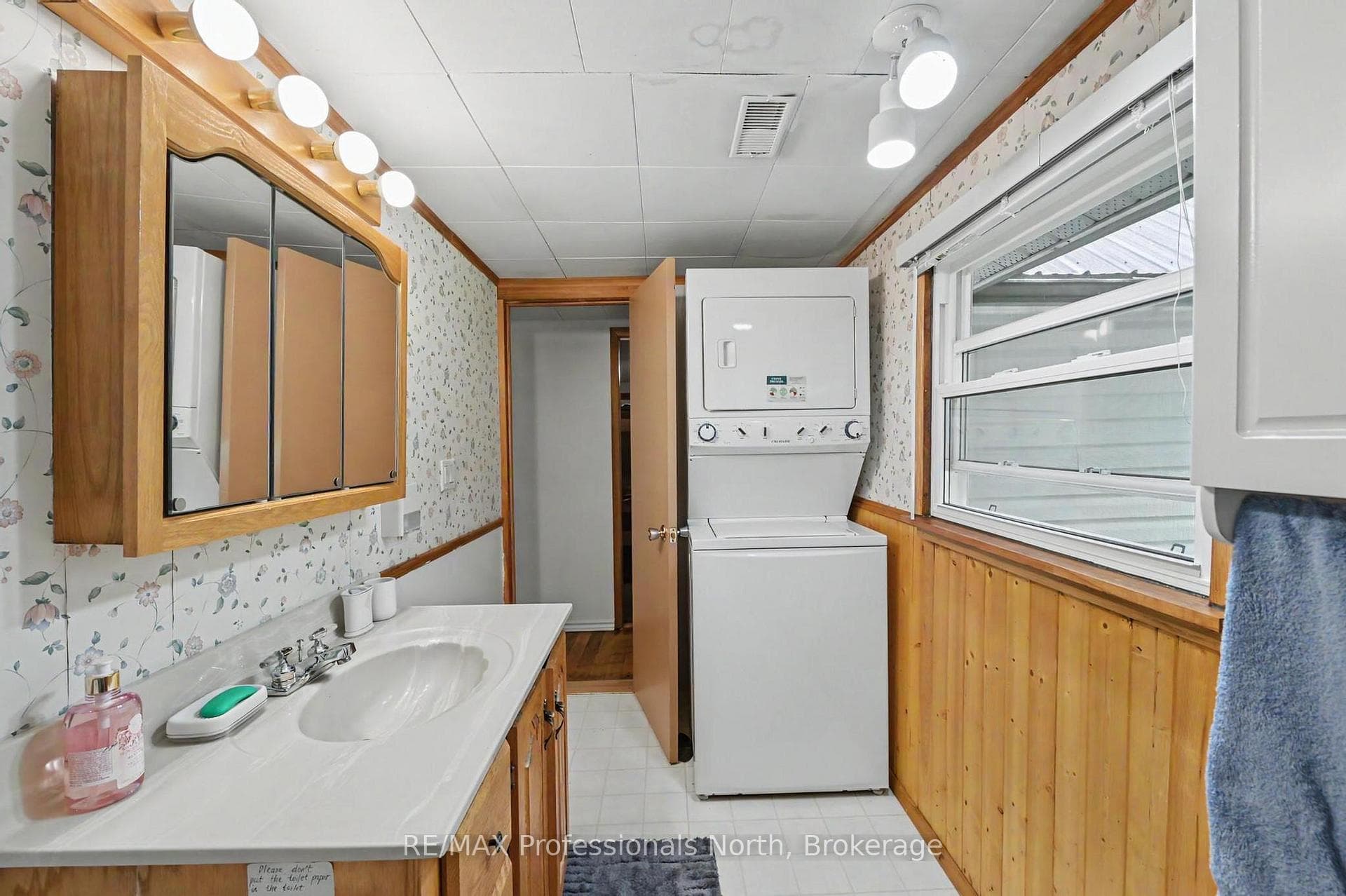 Laundry in the Bathroom