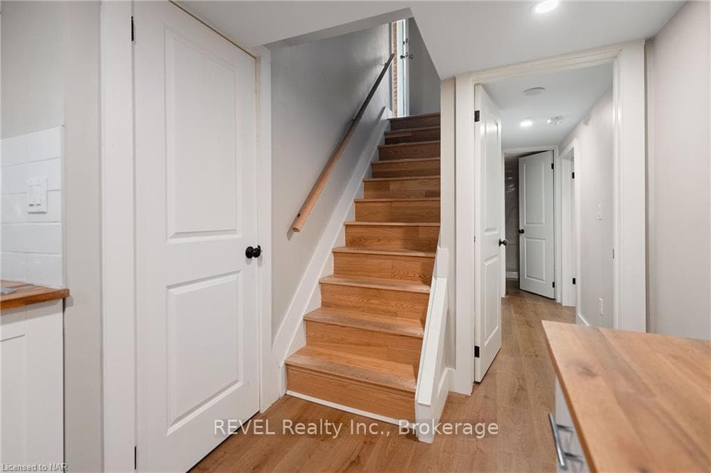 Stairs in too lower unit