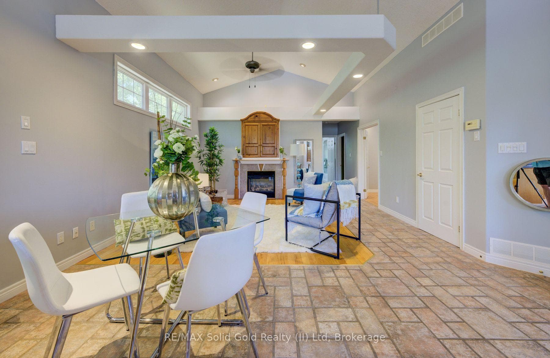Dining and Living room - upper unit