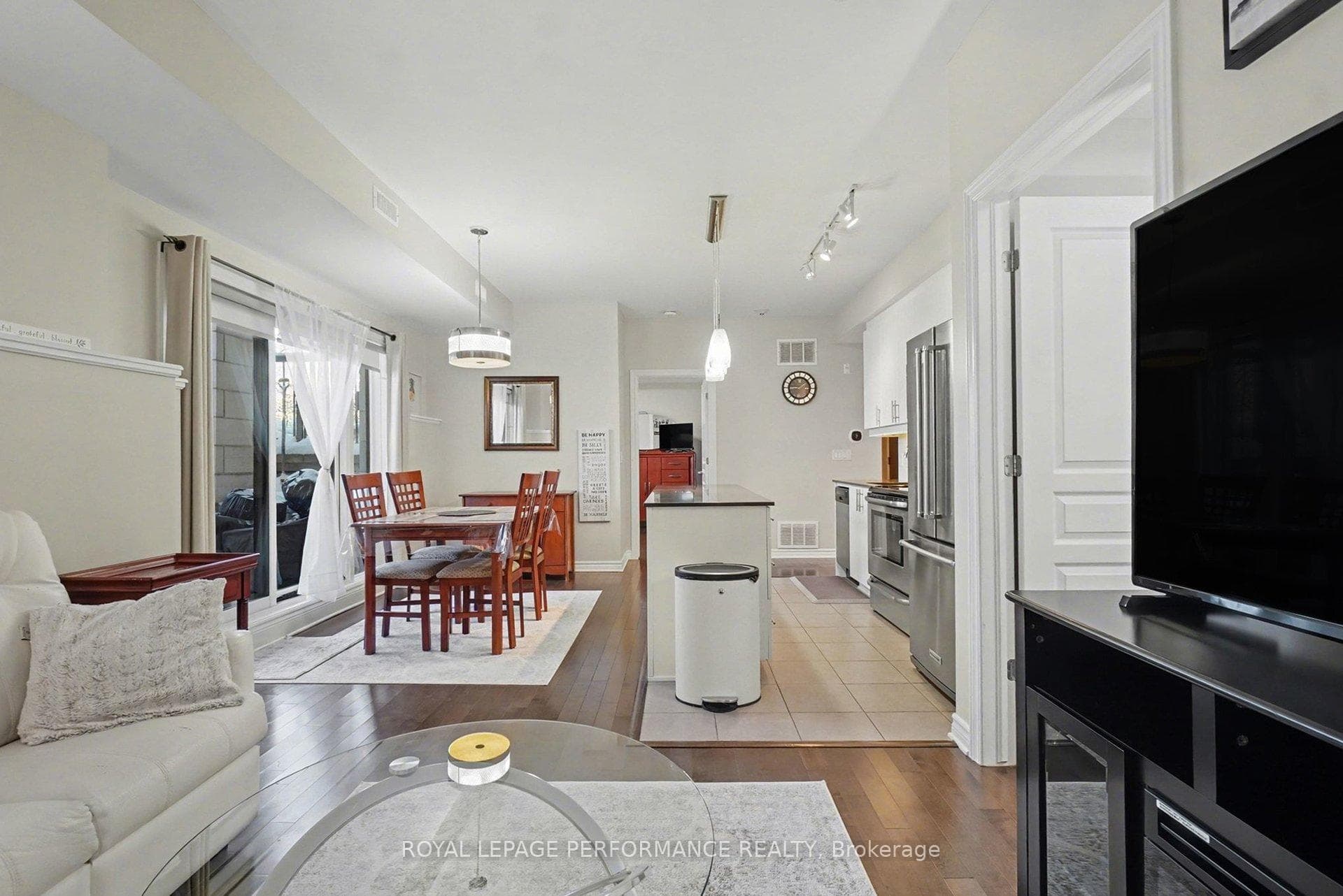 Bright open concept