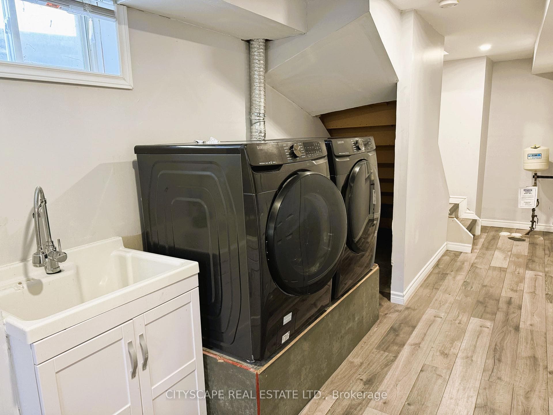Basement Laundry Area
