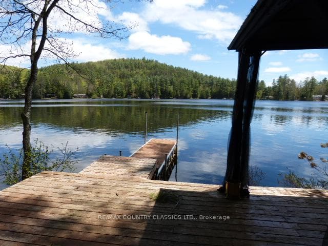 Decks and Dock at water's edge