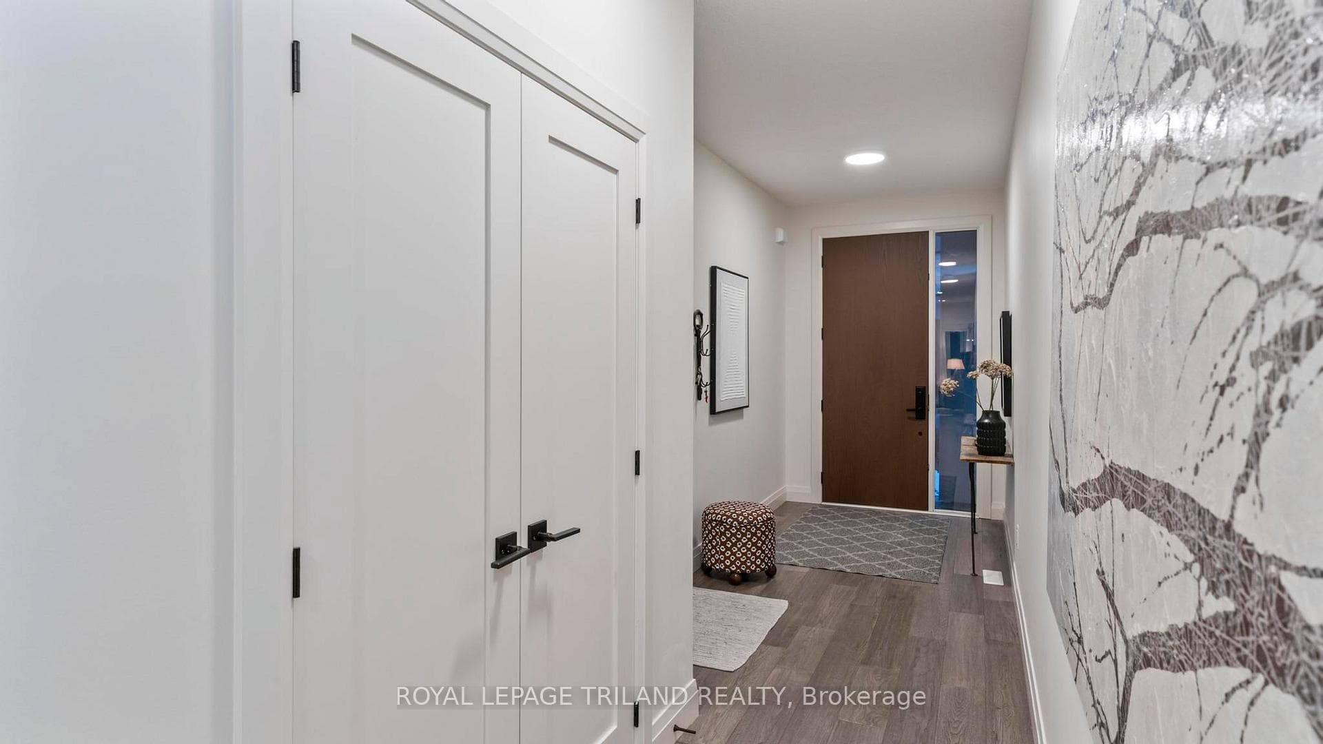 Spacious Foyer with access to garage.