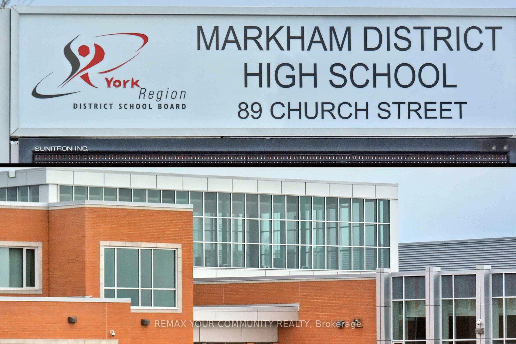 Prestigious Markham District High School