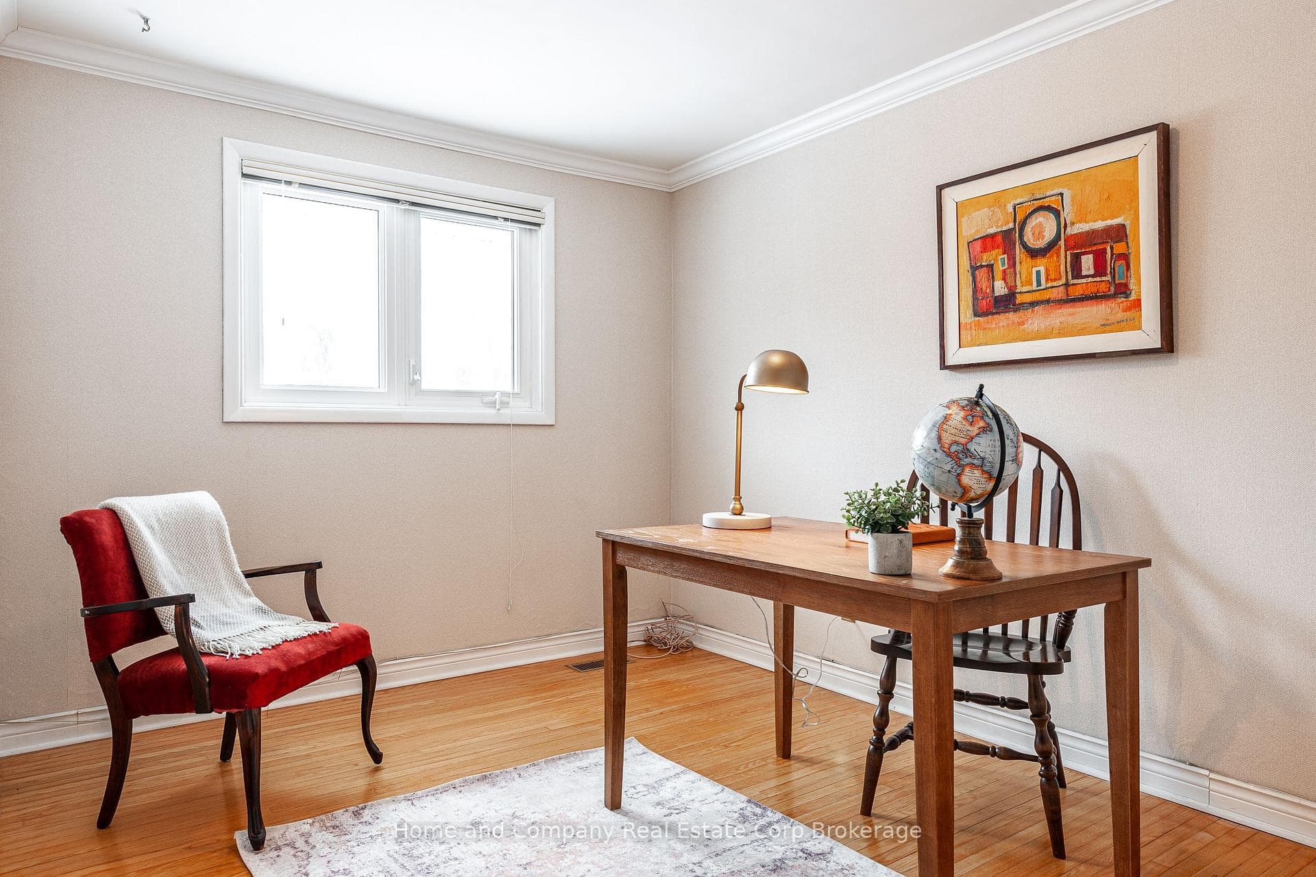 Third Bedroom currently set up as an Office