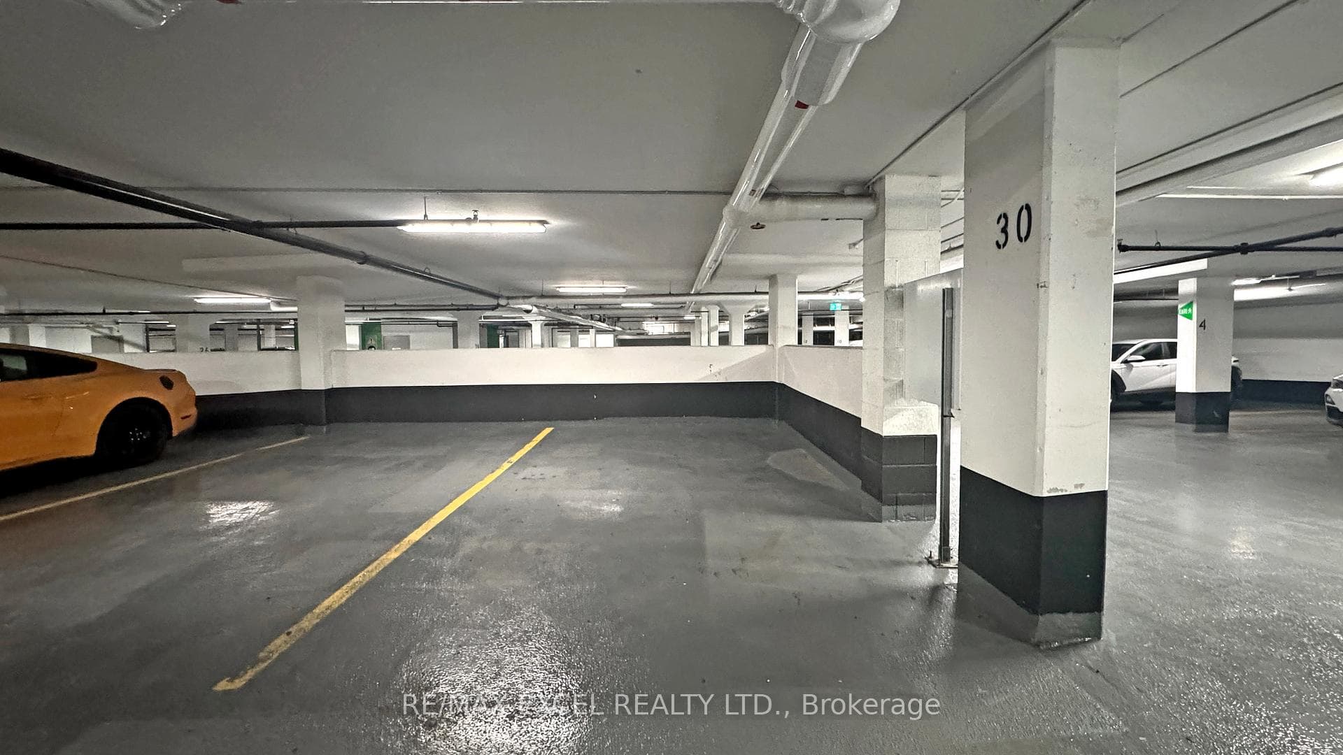 Large car parking space