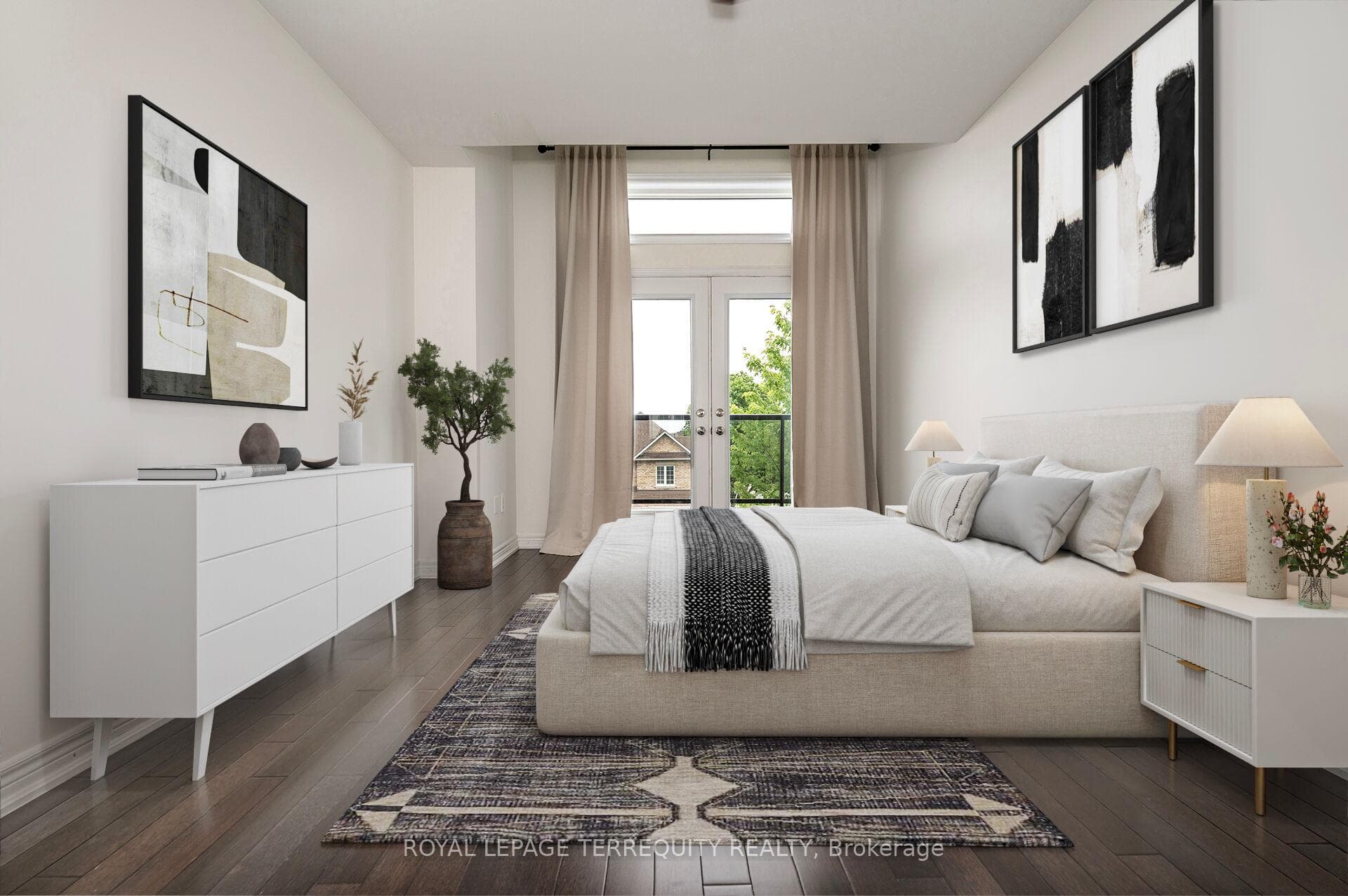 Primary Bedroom (Virtually Staged)