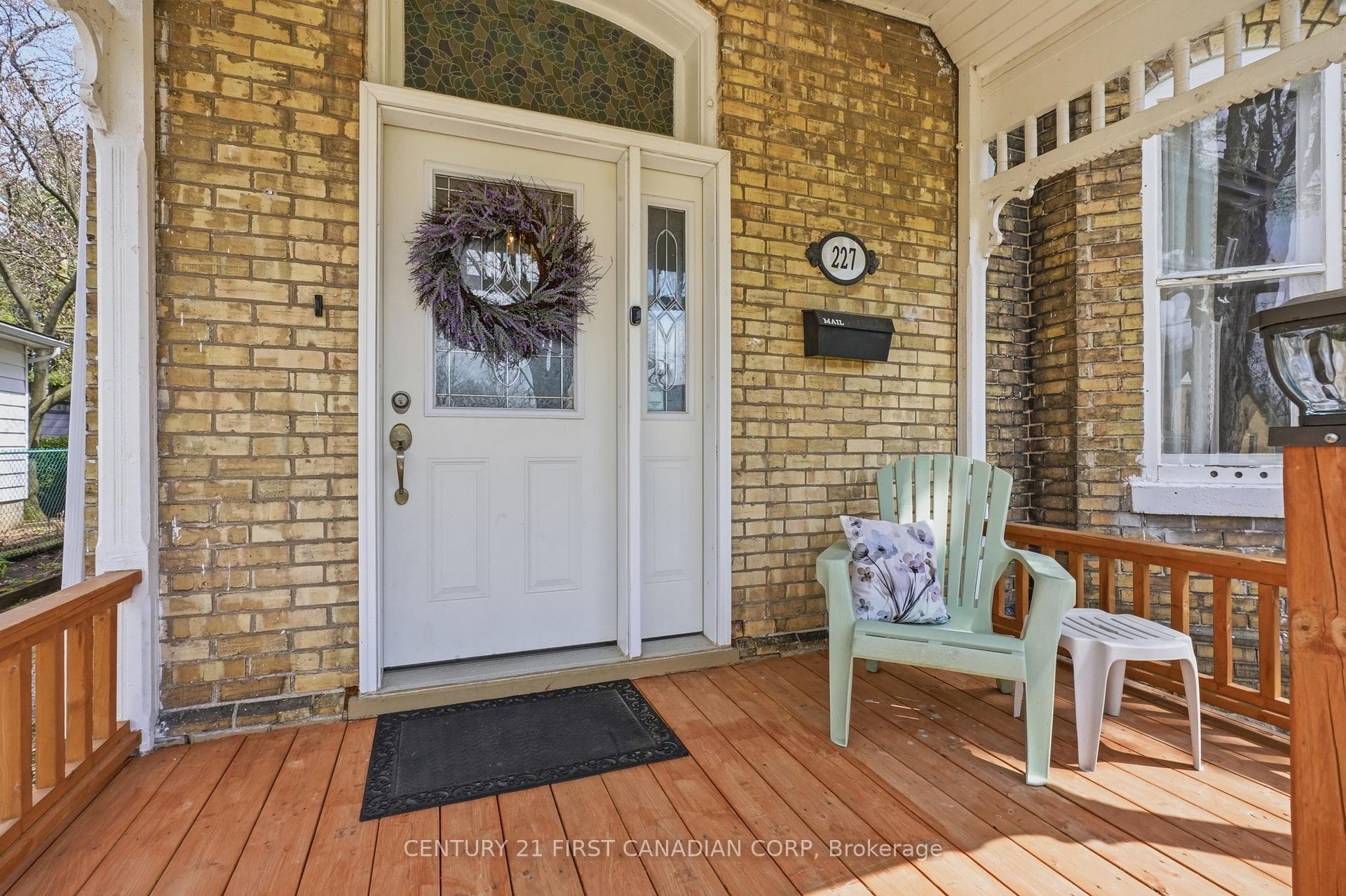 Front entrance