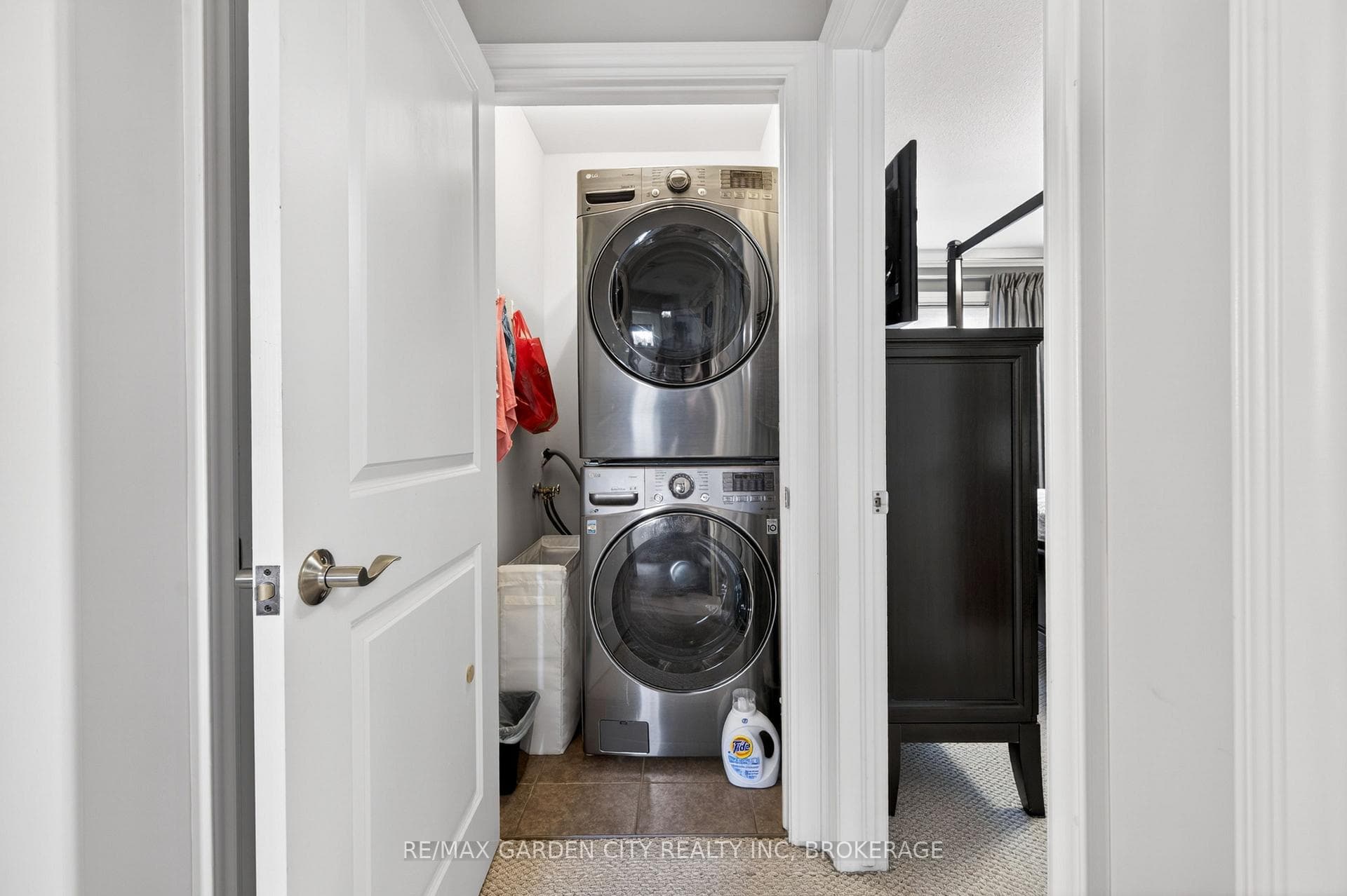 Laundry closet on 2nd floor.