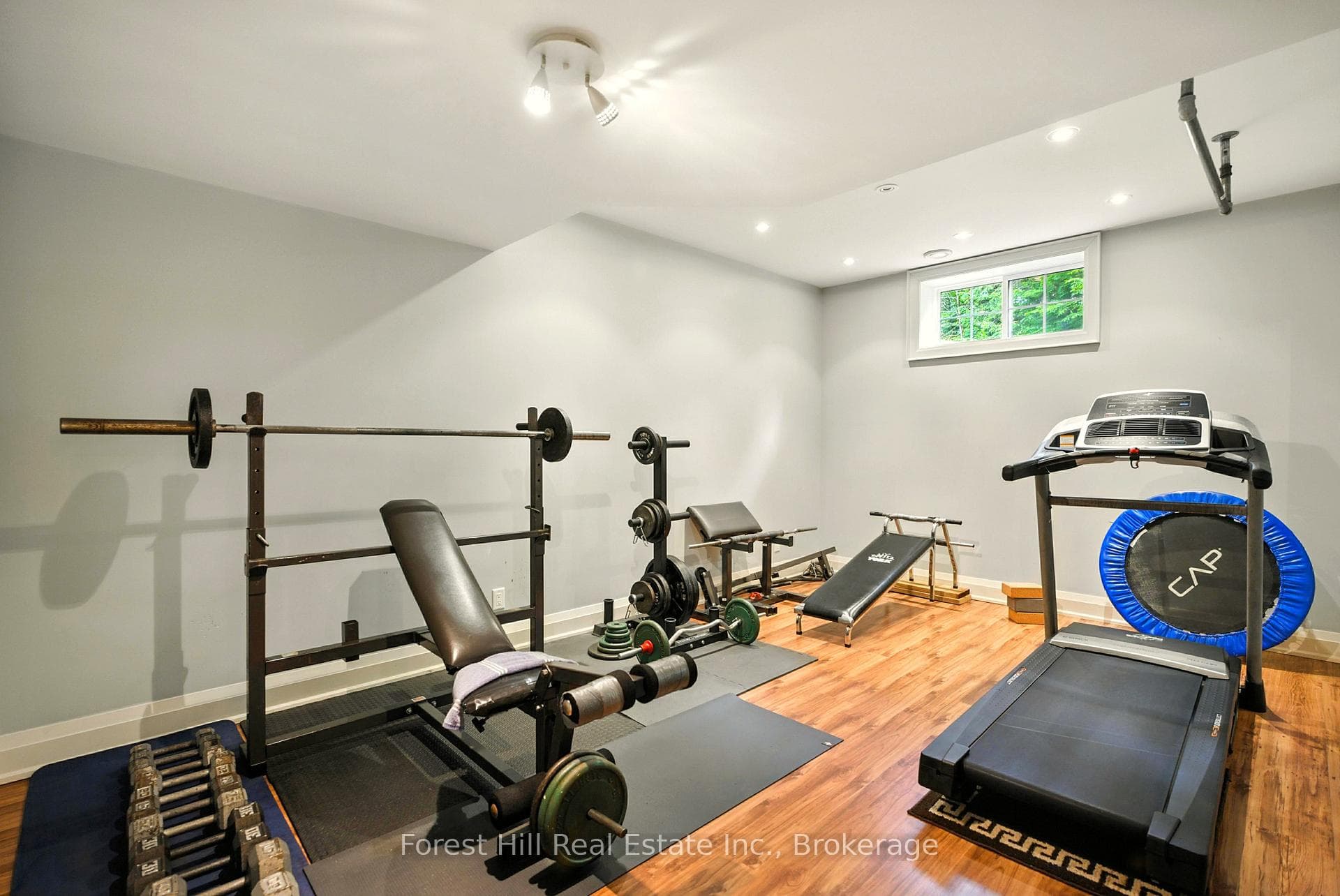 ..and your awesome home gym with yoga mirror!