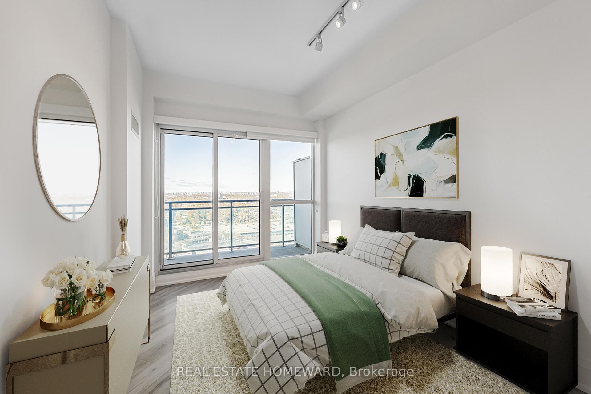 Primary Bedroom Virtually Staged