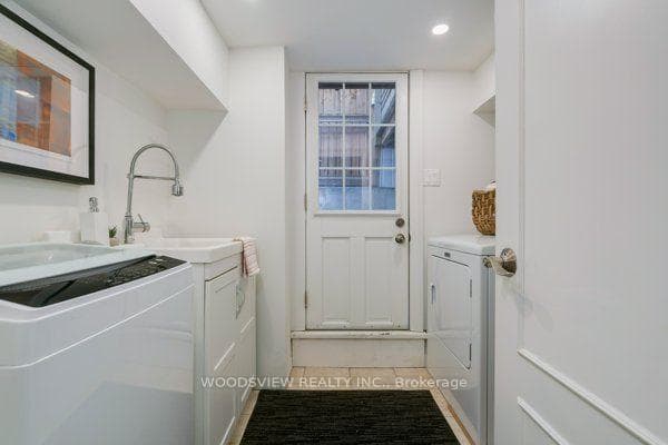 Private separate entrance from back of home.