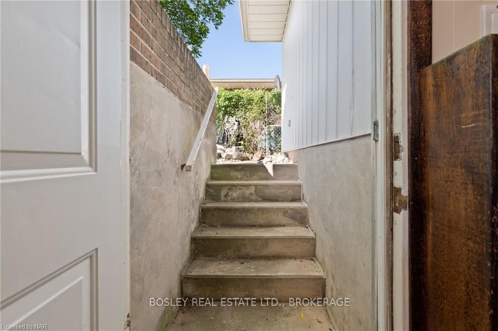 Separate walk up from lower level