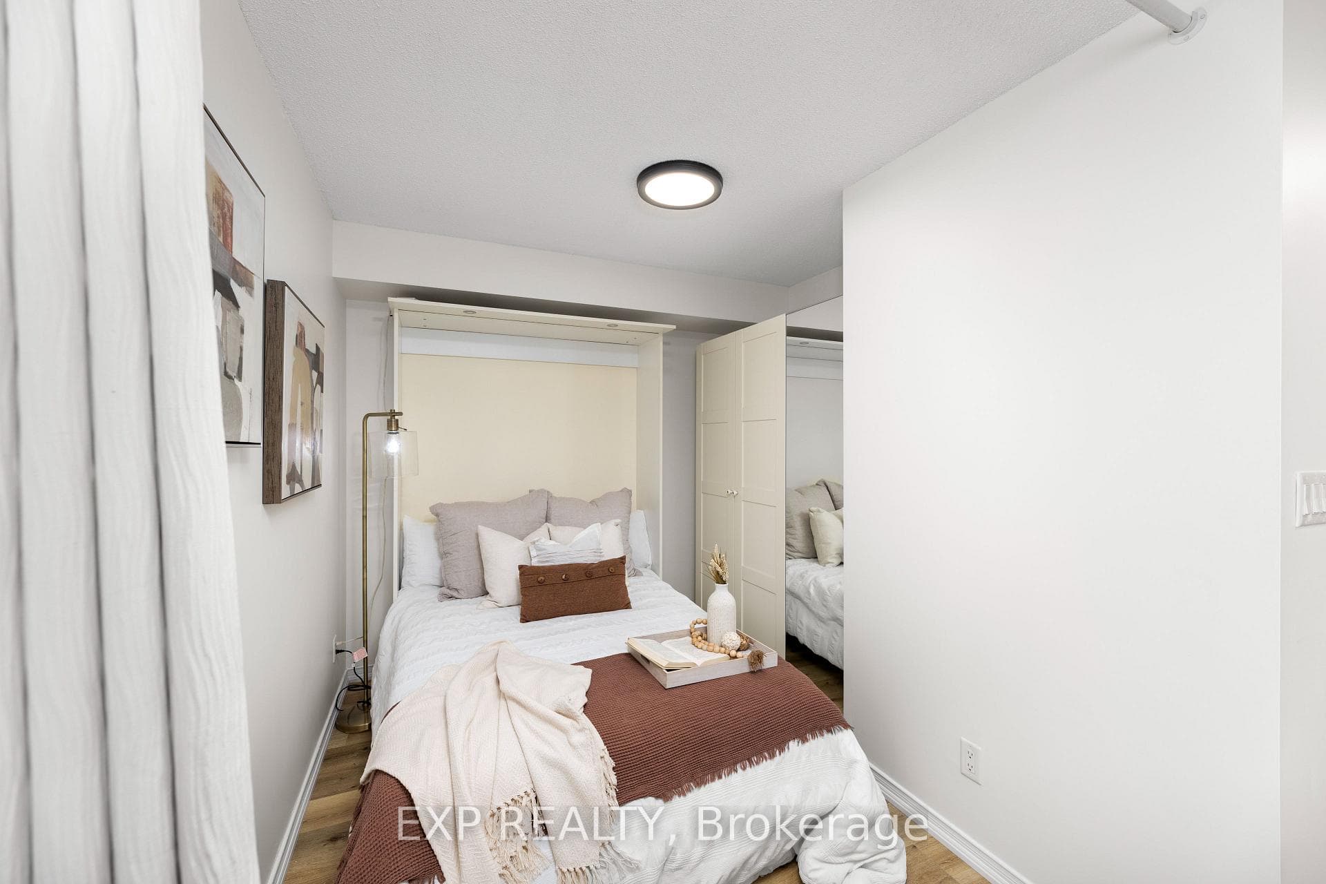 Murphy bed & built-in closet system