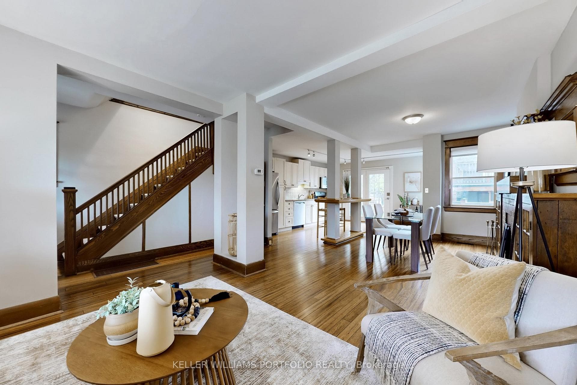 Open Concept yet comforting and cozy