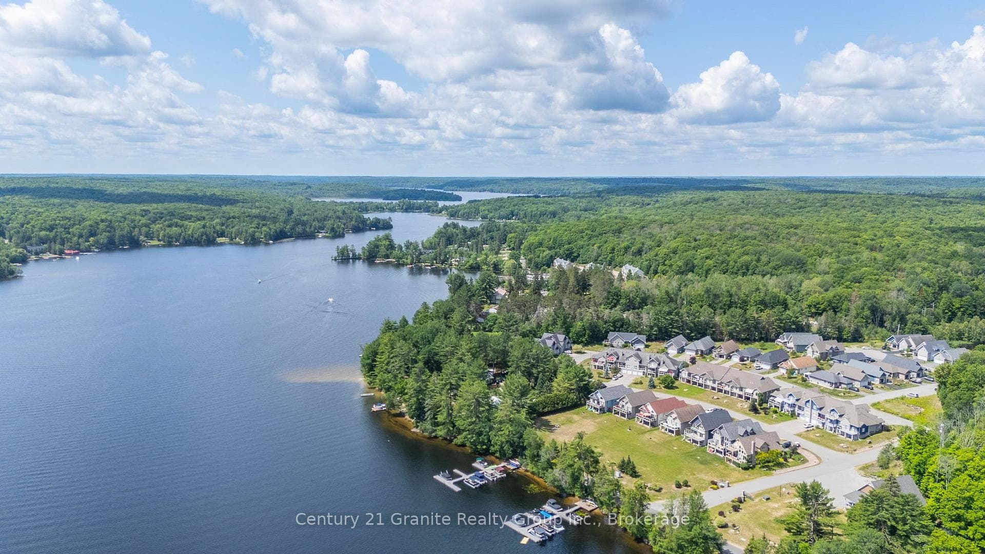 Perfect location directly on Kashagawigamog Lake