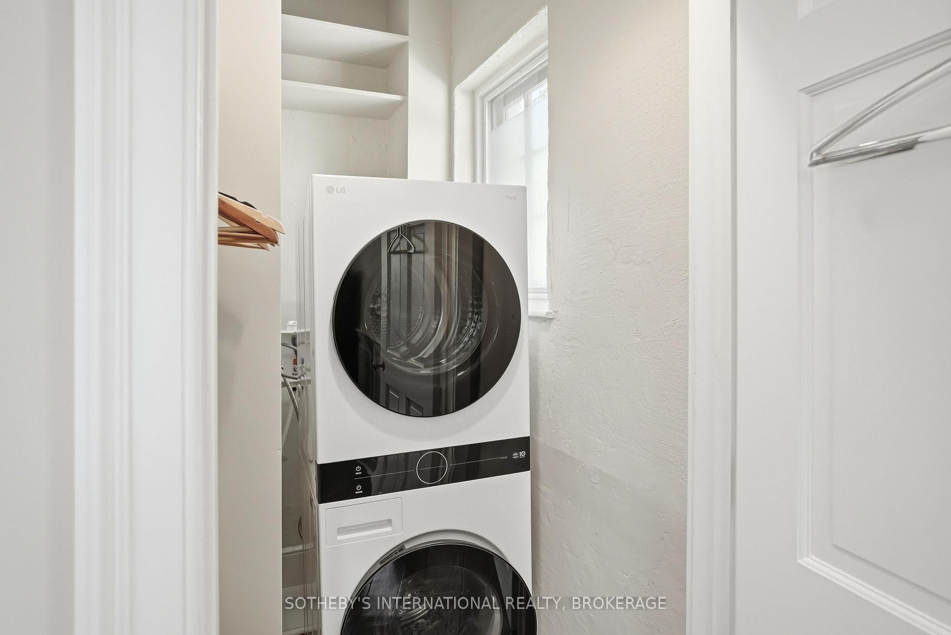 Ventless washer and dryer, second bedroom, 2025.