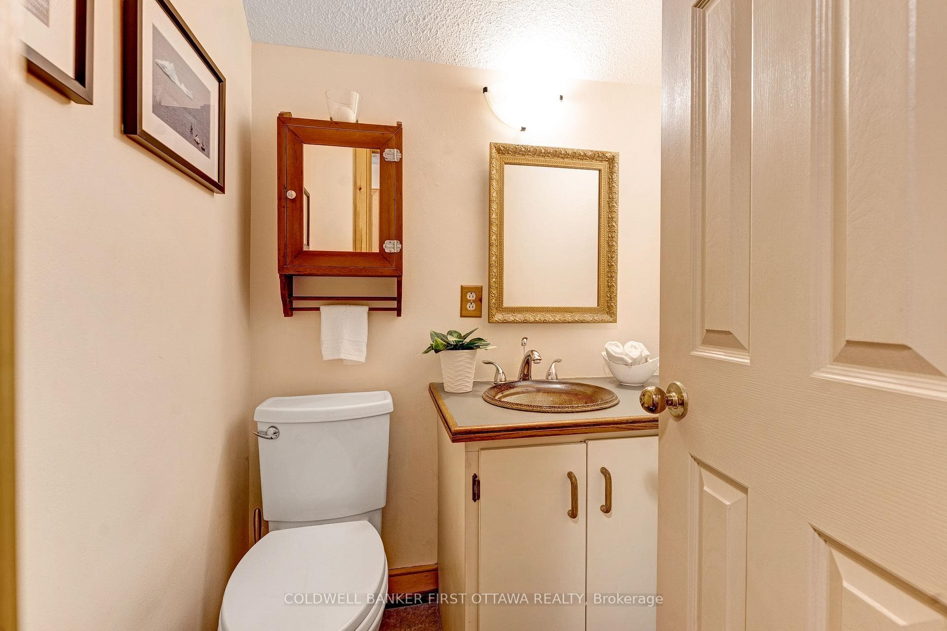 Main floor powder room