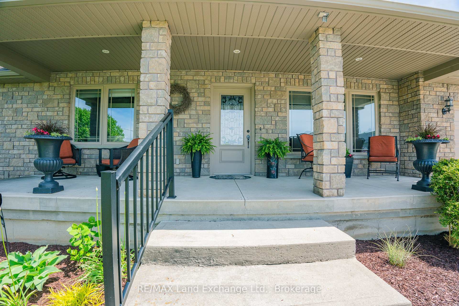 Welcoming Front Entrance
