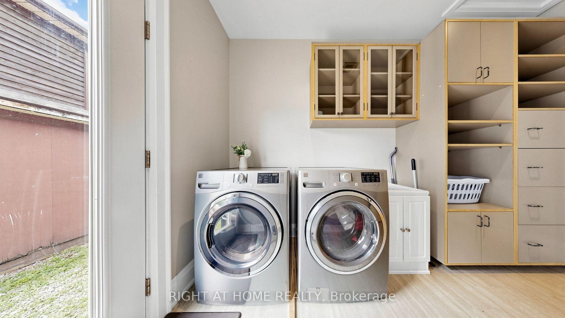 MAIN FLOOR LAUNDRY WITH PREMIUM APPLIANCES