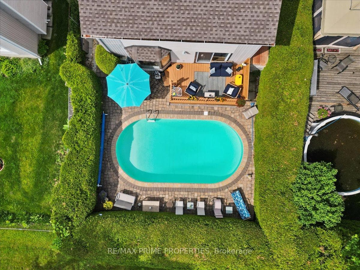Private backyard