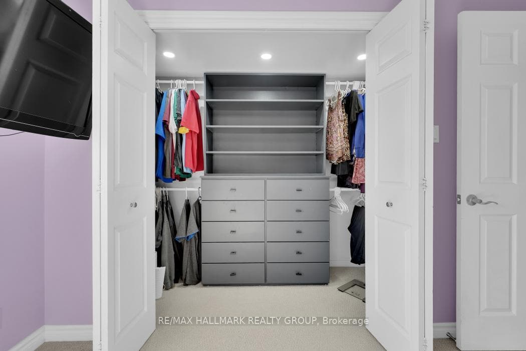 Custom closet cabinetry.