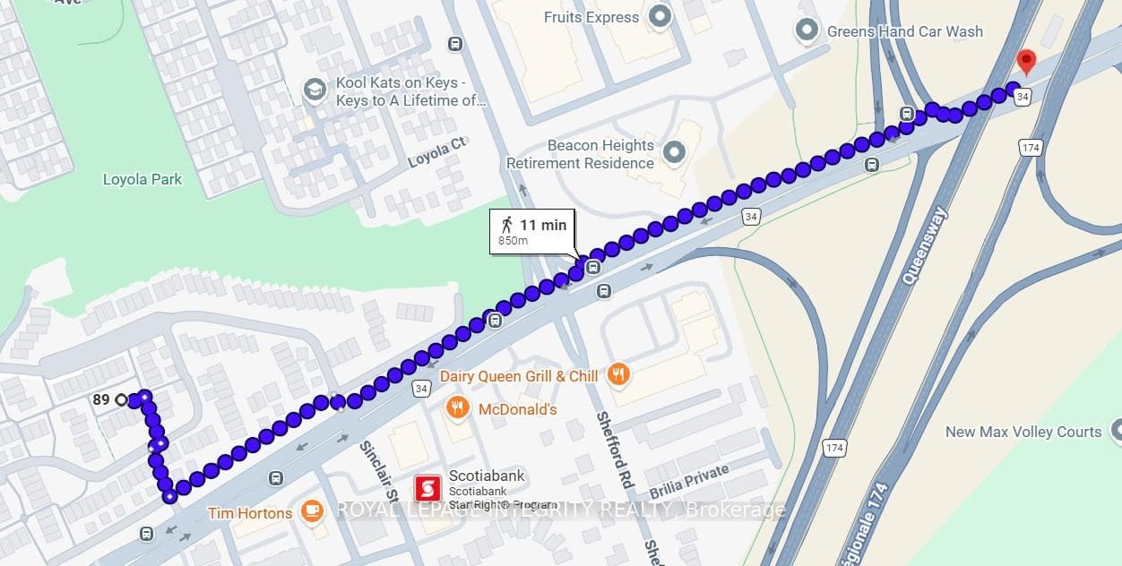 Only 11 min walk to the LRT station