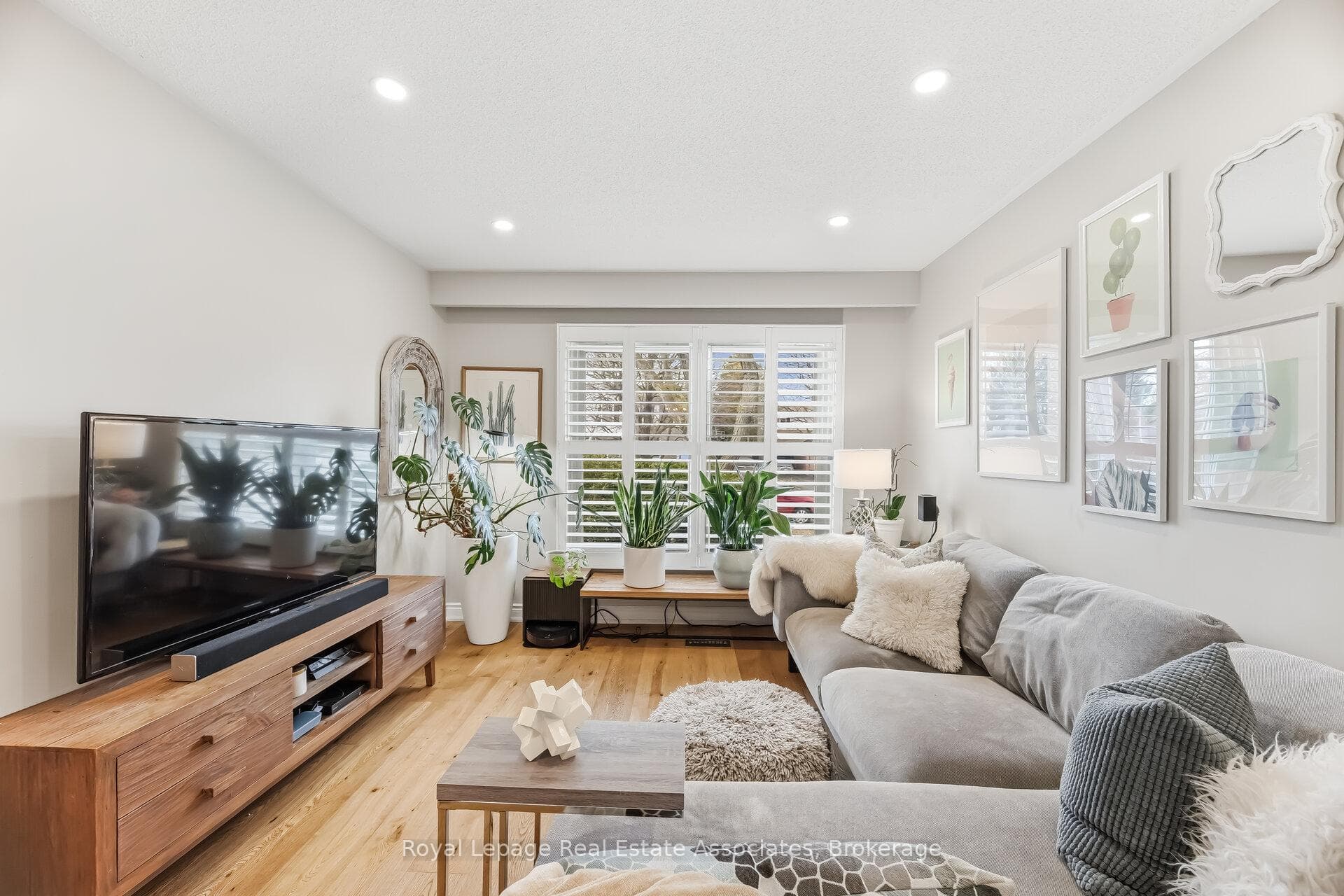 Living Room - California Shutters
