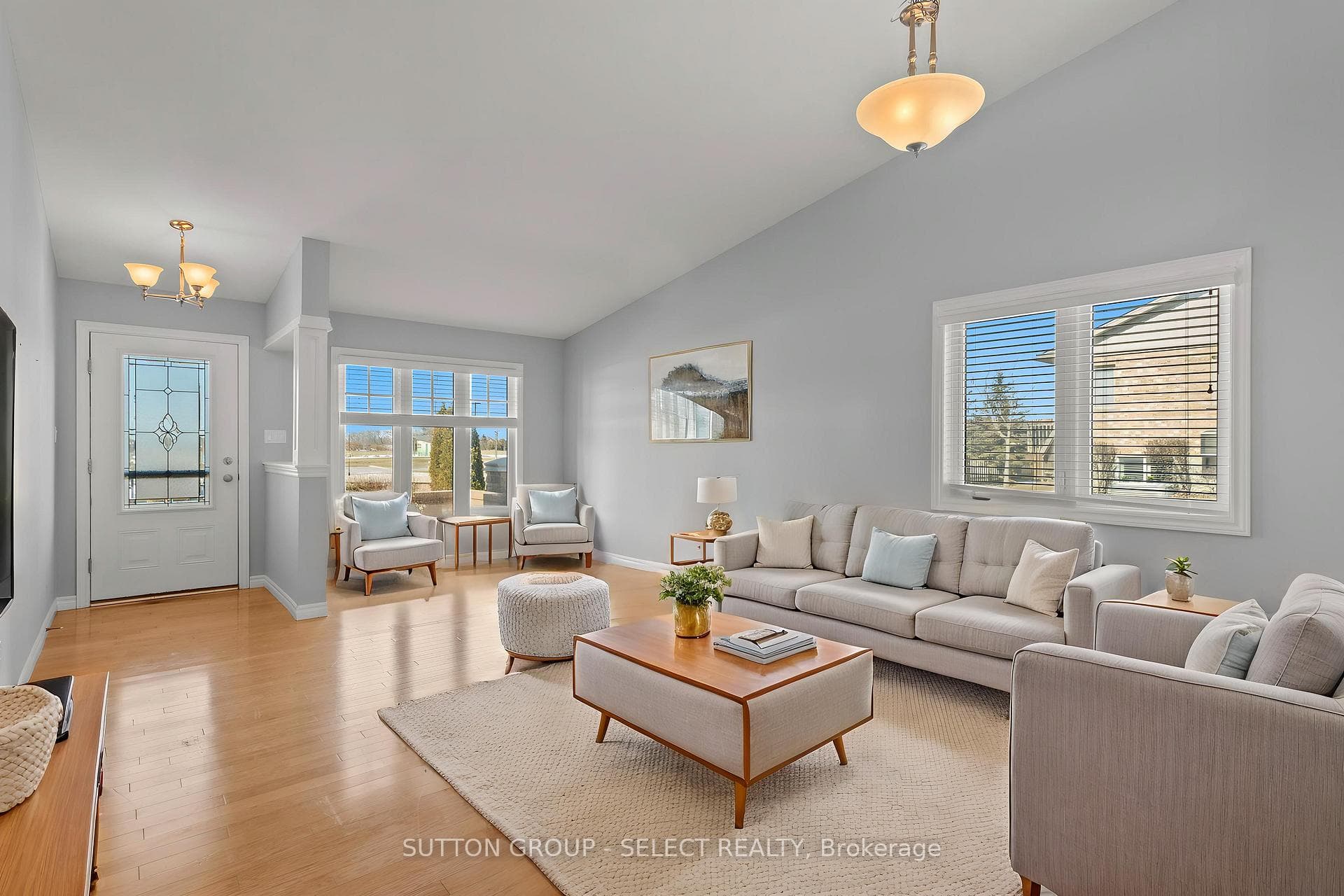 Digitally altered to show virtual staging