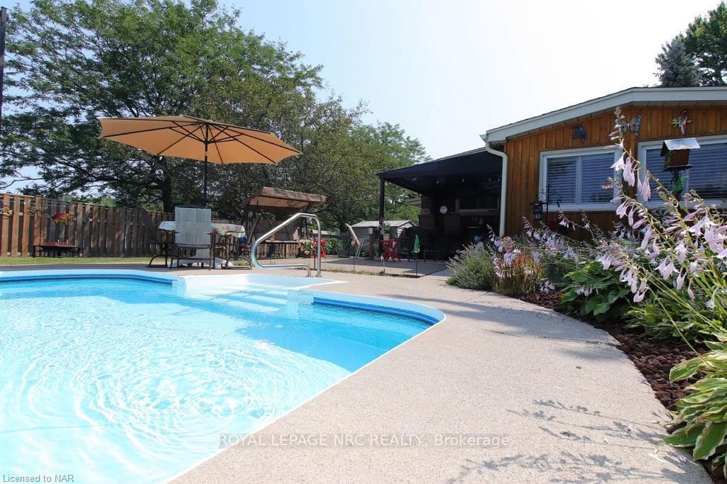 Entrance of Pool and Back View