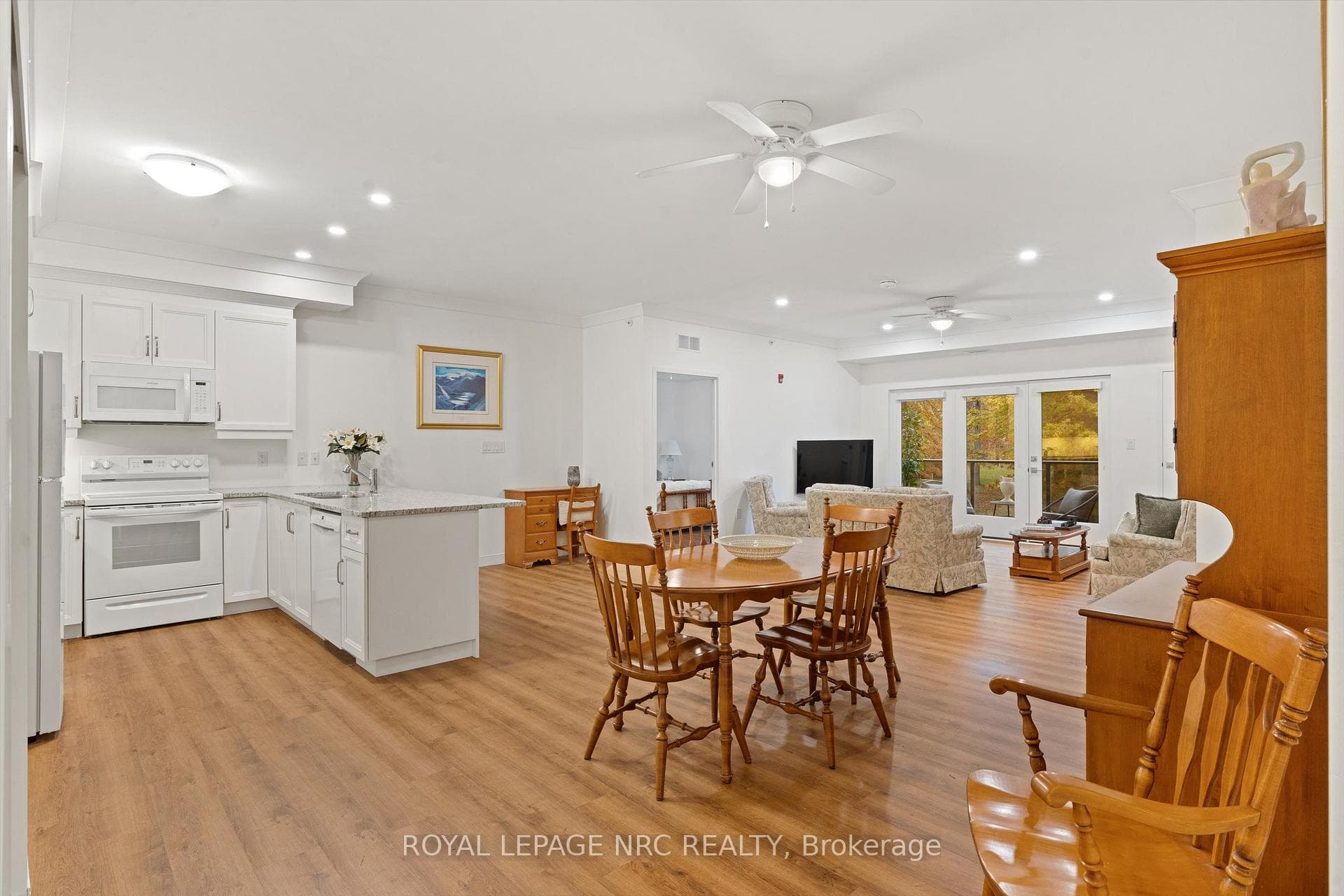 Open concept - easy care flooring